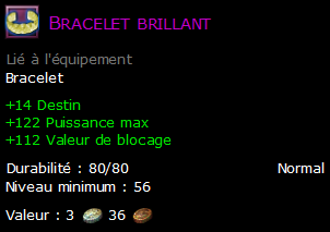 Bracelet brillant